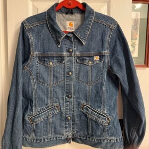 Carhartt Women's Denim Blue Jean Jacket